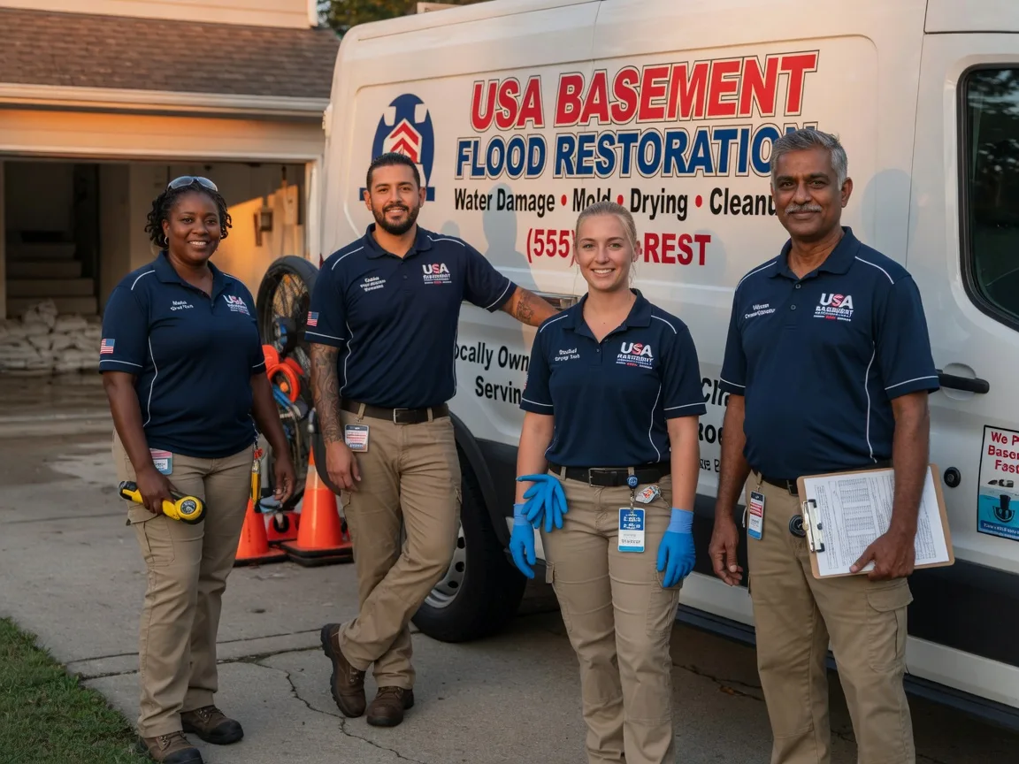 Basement Flood Cleanup company in Panther Burn, MS